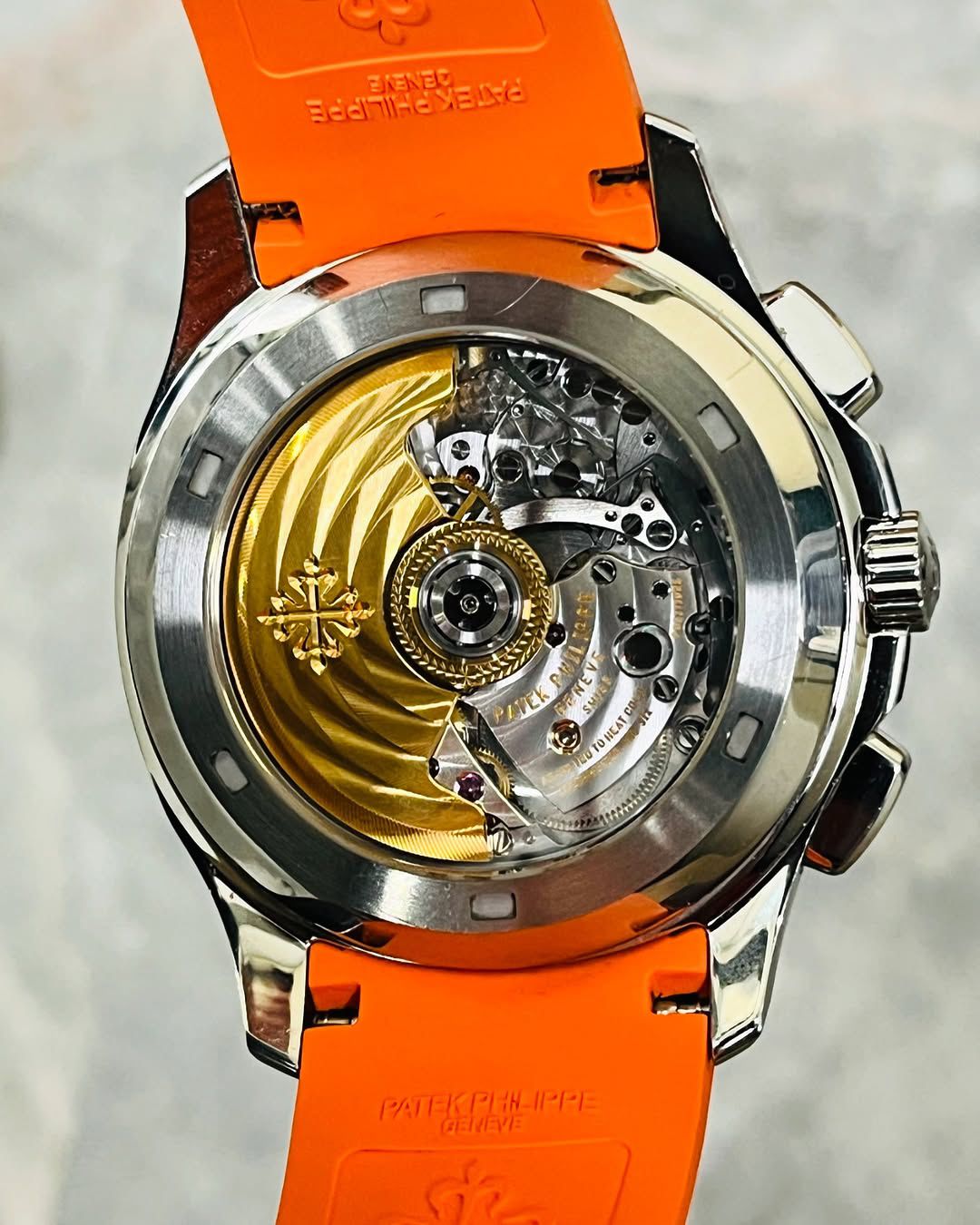 WG PATEK PREMIUM LUXURY PREMIUM WATCH orange