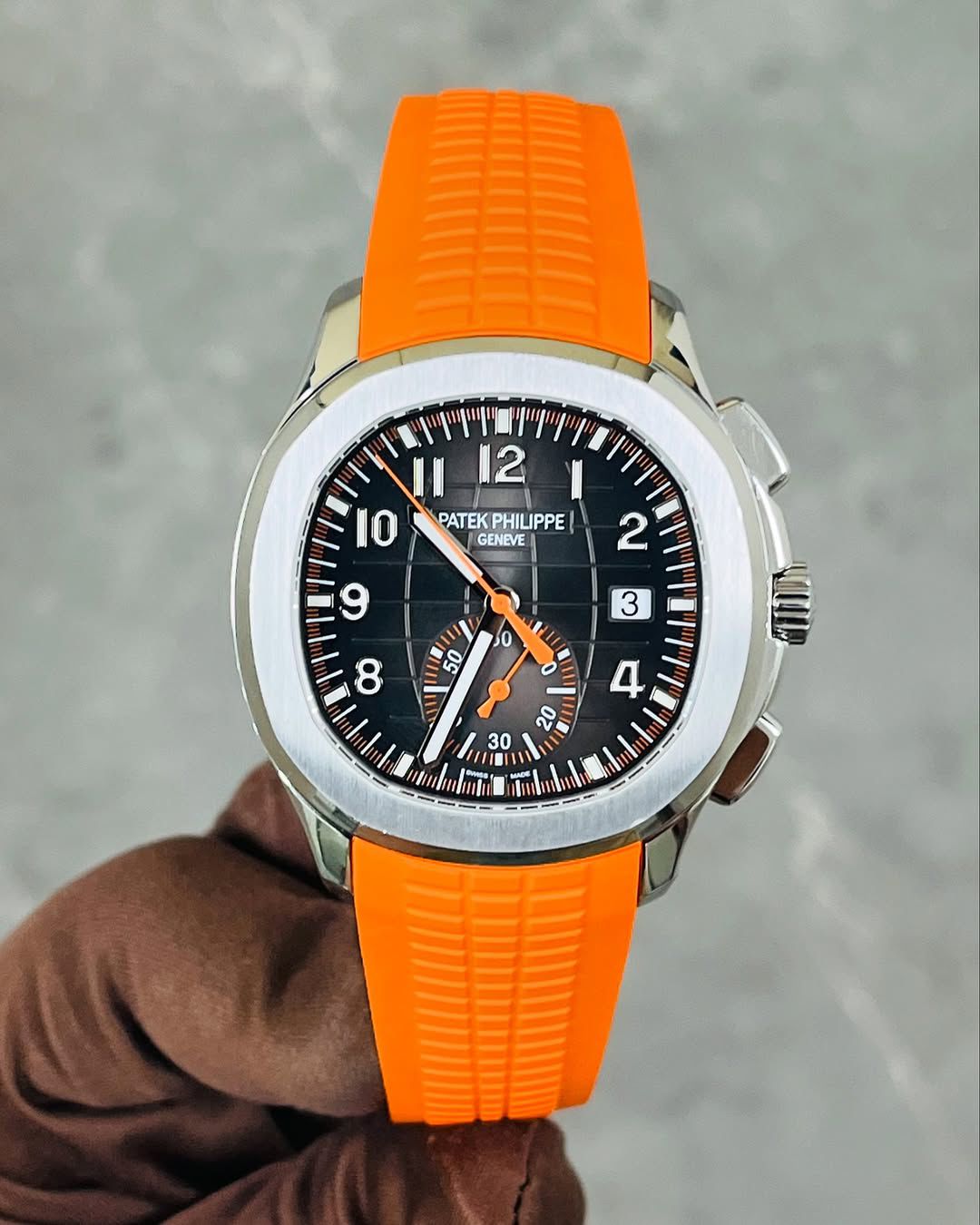 WG PATEK PREMIUM LUXURY PREMIUM WATCH orange