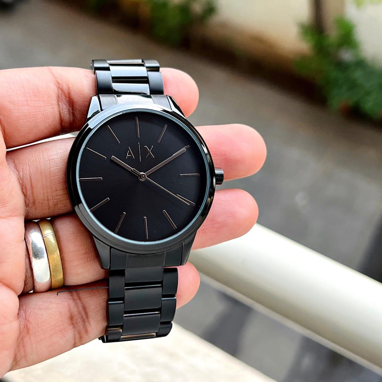 WG Armanii Exchange Black Edition – Sleek Minimalist Luxury