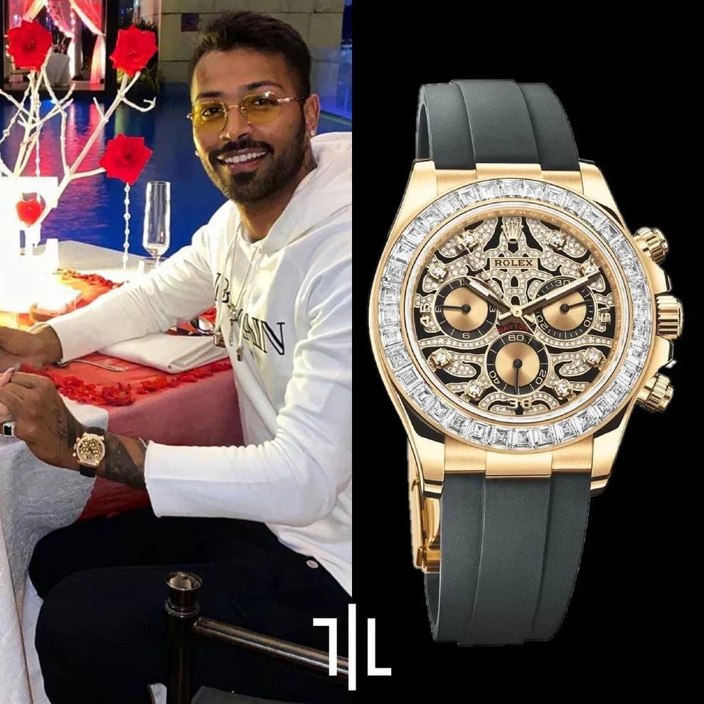 WG RLX Daytona Tiger pump Automatic Branded Watch (Pandya Using It)