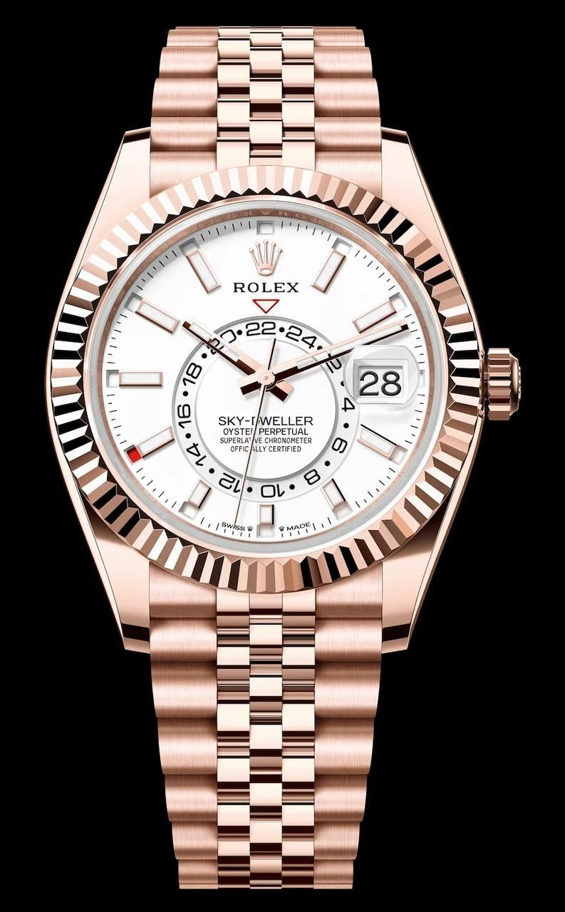 WG RLX 7A Dweler Watch Rose Gold