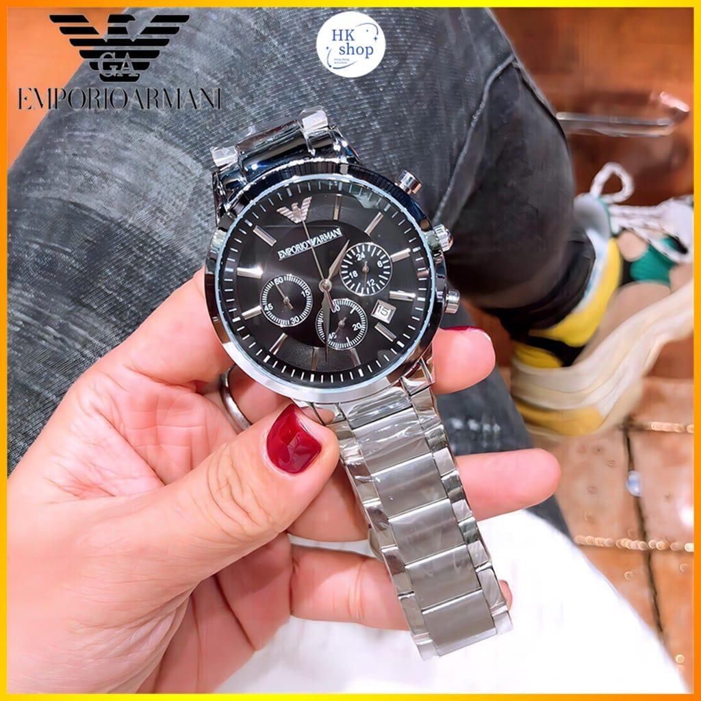 WG Emporiio Armanii premium chain watch silver