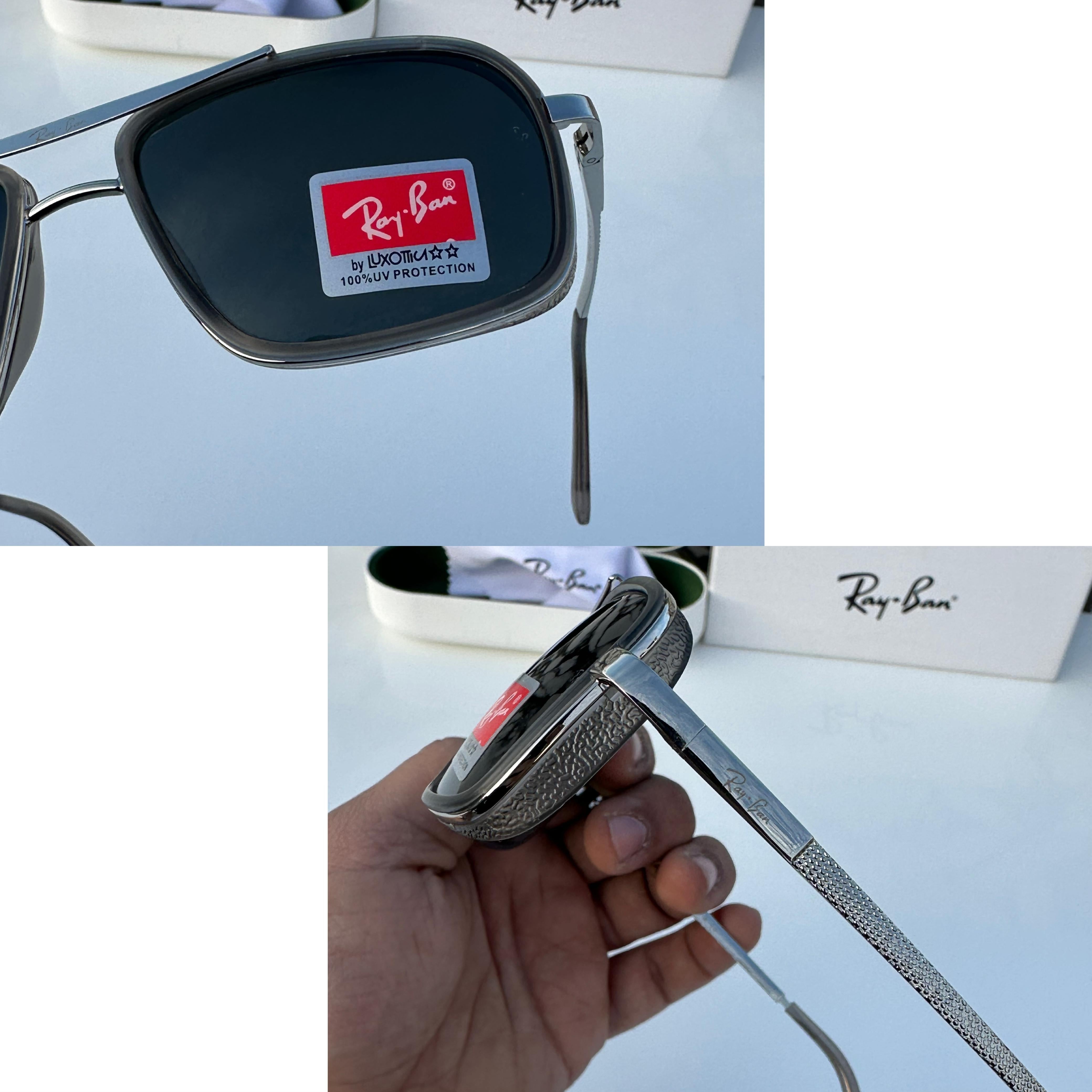 WG Ra_yban 4414 silver Grey