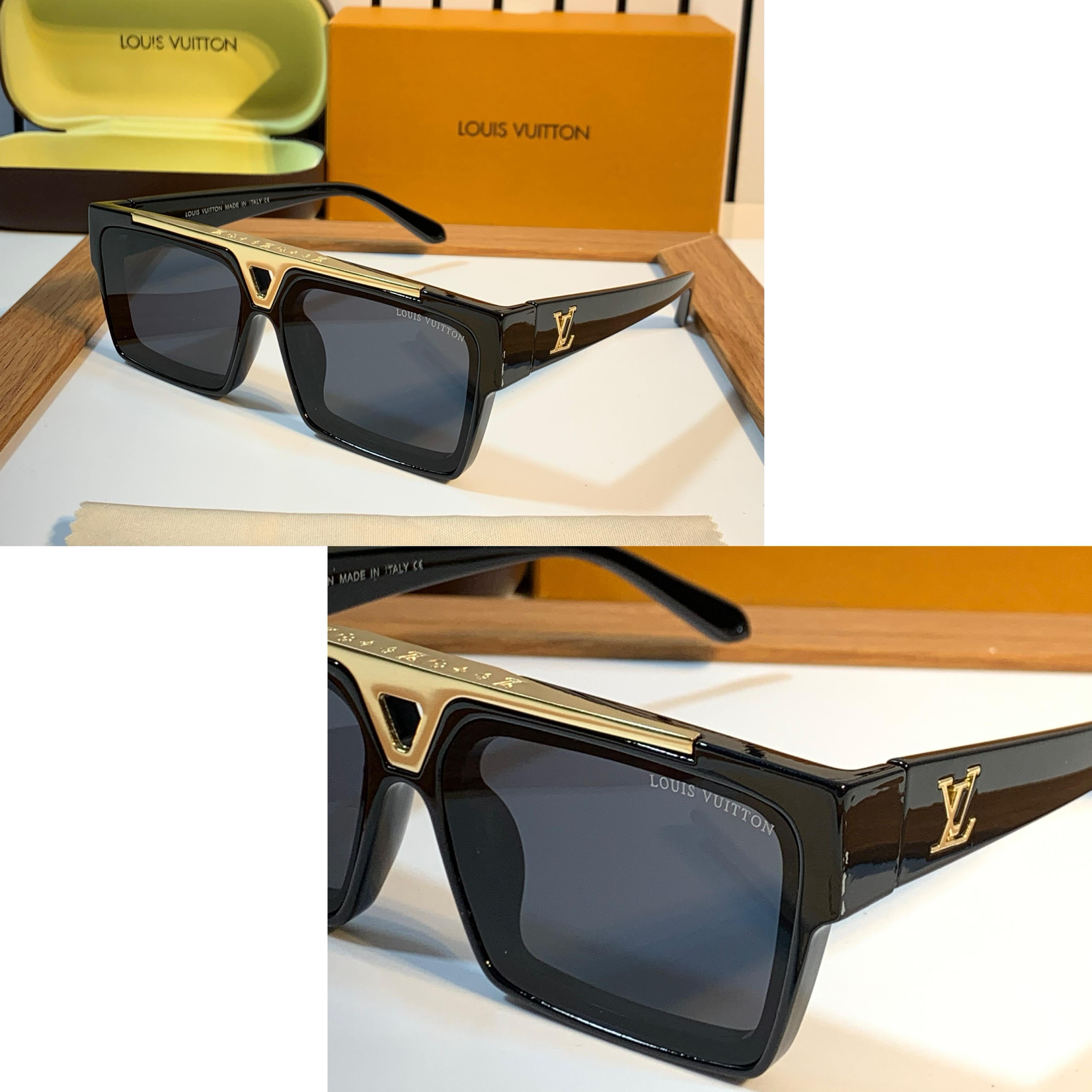 WG Lo_uis vuitton 1984 black gold