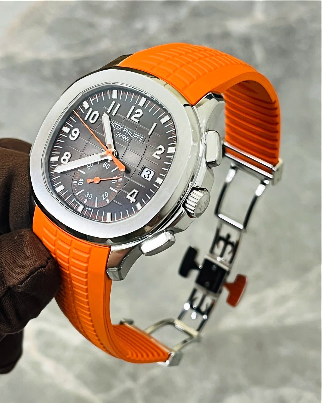 WG PATEK PREMIUM LUXURY PREMIUM WATCH orange