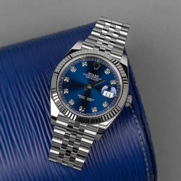 WG RLX Datejust Blue Diamond Dial – Premium Edition