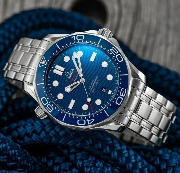 WG Omegaa Seamaster Aqua Terra Silver Blue