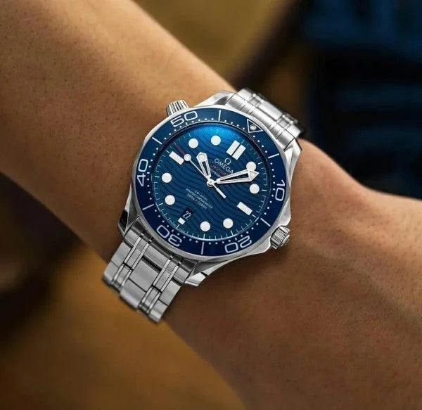 WG Omegaa Seamaster Aqua Terra Silver Blue