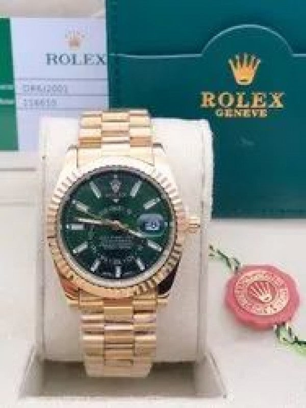 WG RLX Skydweller Day-Date premium quality chain watch