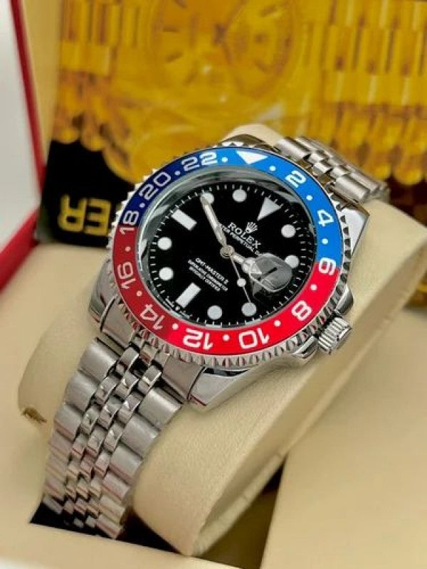 WG RLX Submariner – Custom “Pepsi-Blue Red” Bezel Edition