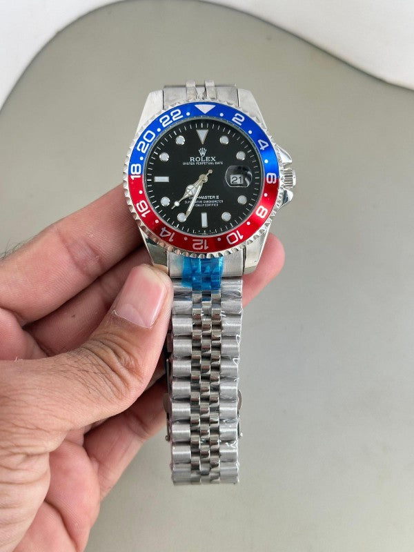 WG RLX Submariner – Custom “Pepsi-Blue Red” Bezel Edition