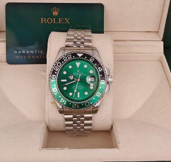 WG RLX Submariner – Custom “Pepsi-Green- Black” Bezel Edition