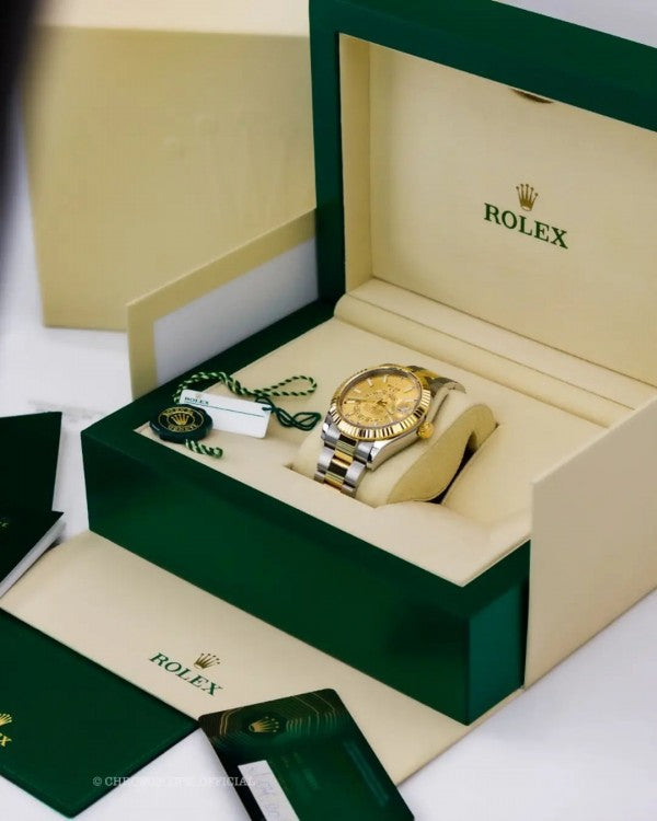 WG RLX Skydweller premium quality chain watch