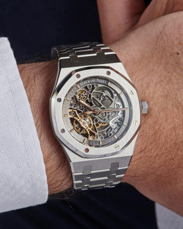 WG Audemars Watch Royal Oak Skeleton Automatic Steel