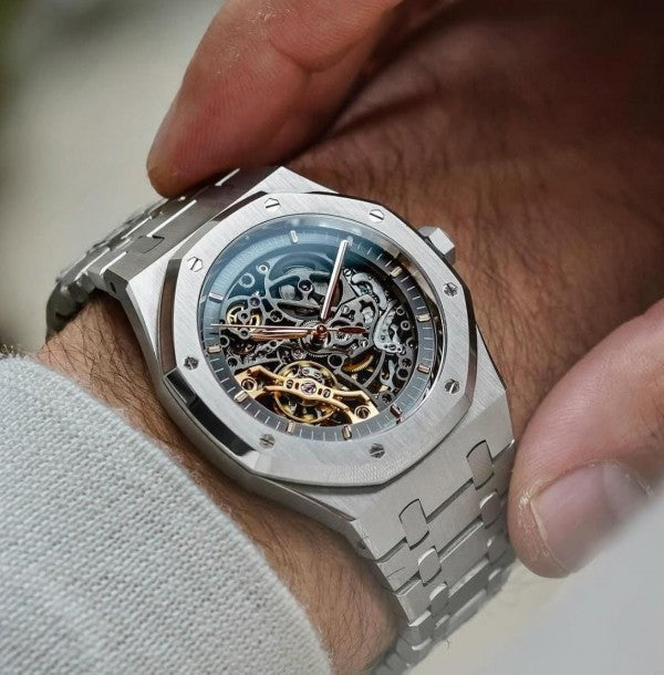 WG Audemars Watch Royal Oak Skeleton Automatic Steel