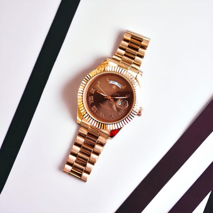 WG RLX Watch Oyster Perpetual Day Date Diamond