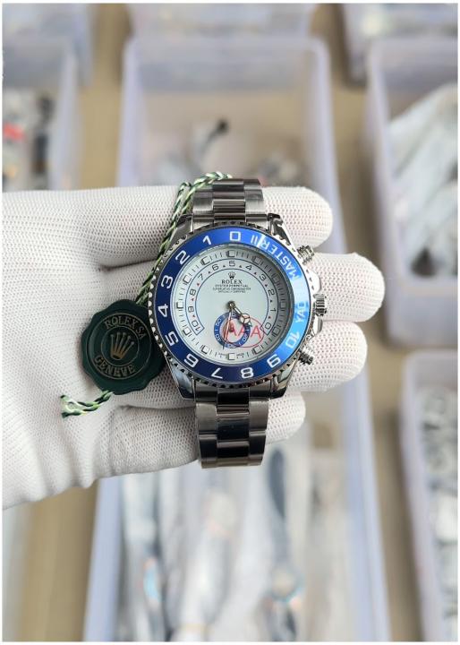 WG RLX GMT-Master II – Custom “Batman” Blue- Bezel Edition Silver