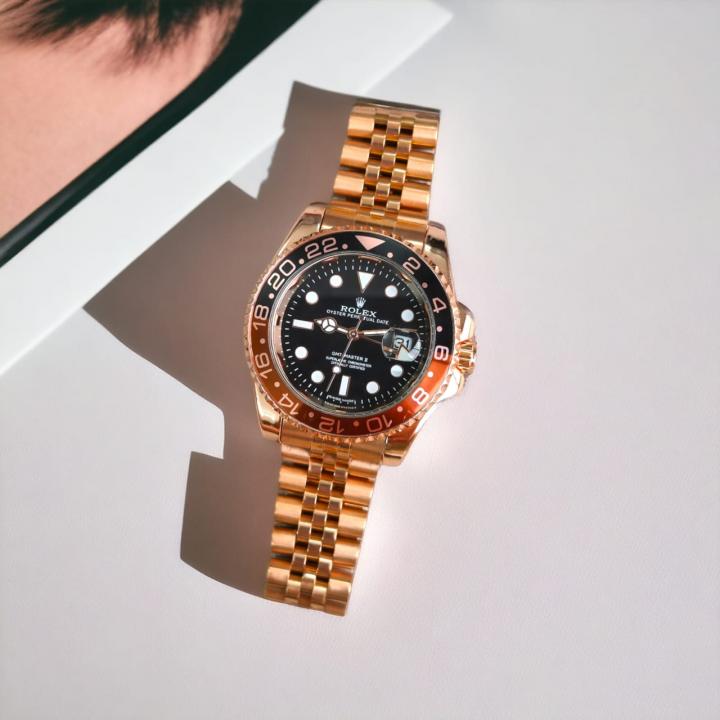 WG RLX Submariner – Custom “Pepsi” Red & Black Bezel Edition