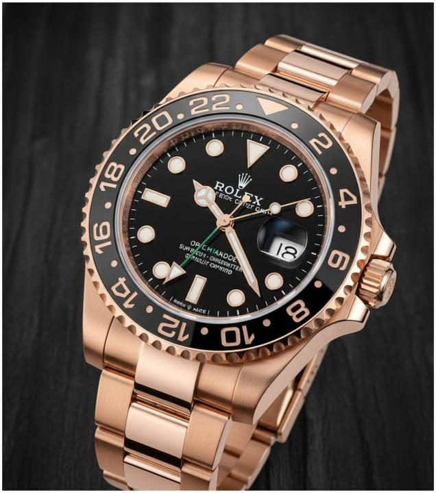 WG RLX GMT-Master II – Custom “Batman” -Black Bezel Edition