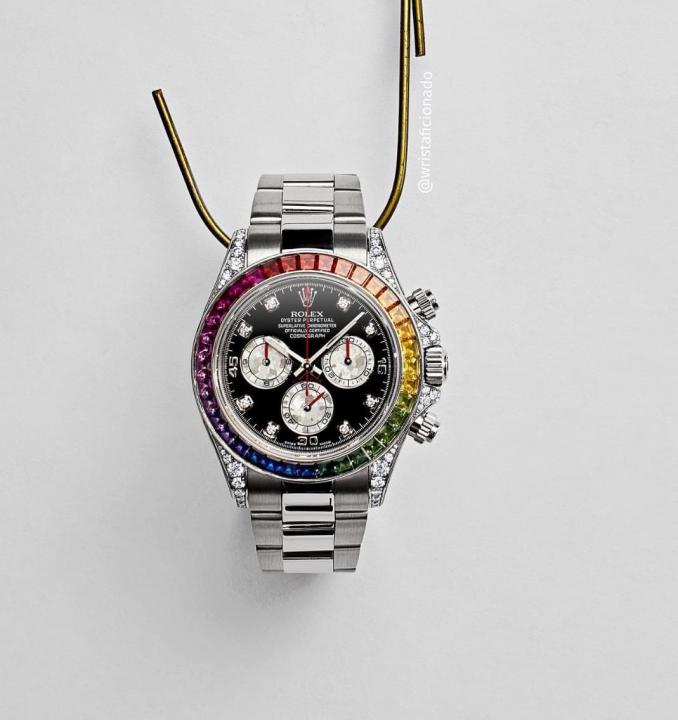 WG RLX Oyster perpetual Rainbow Gold