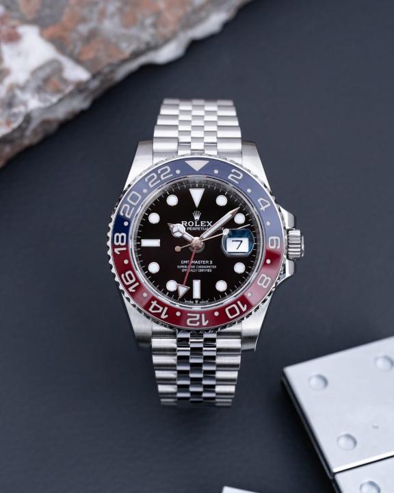 WG RLX Submariner – Custom “Pepsi” Red & Blue Bezel Edition