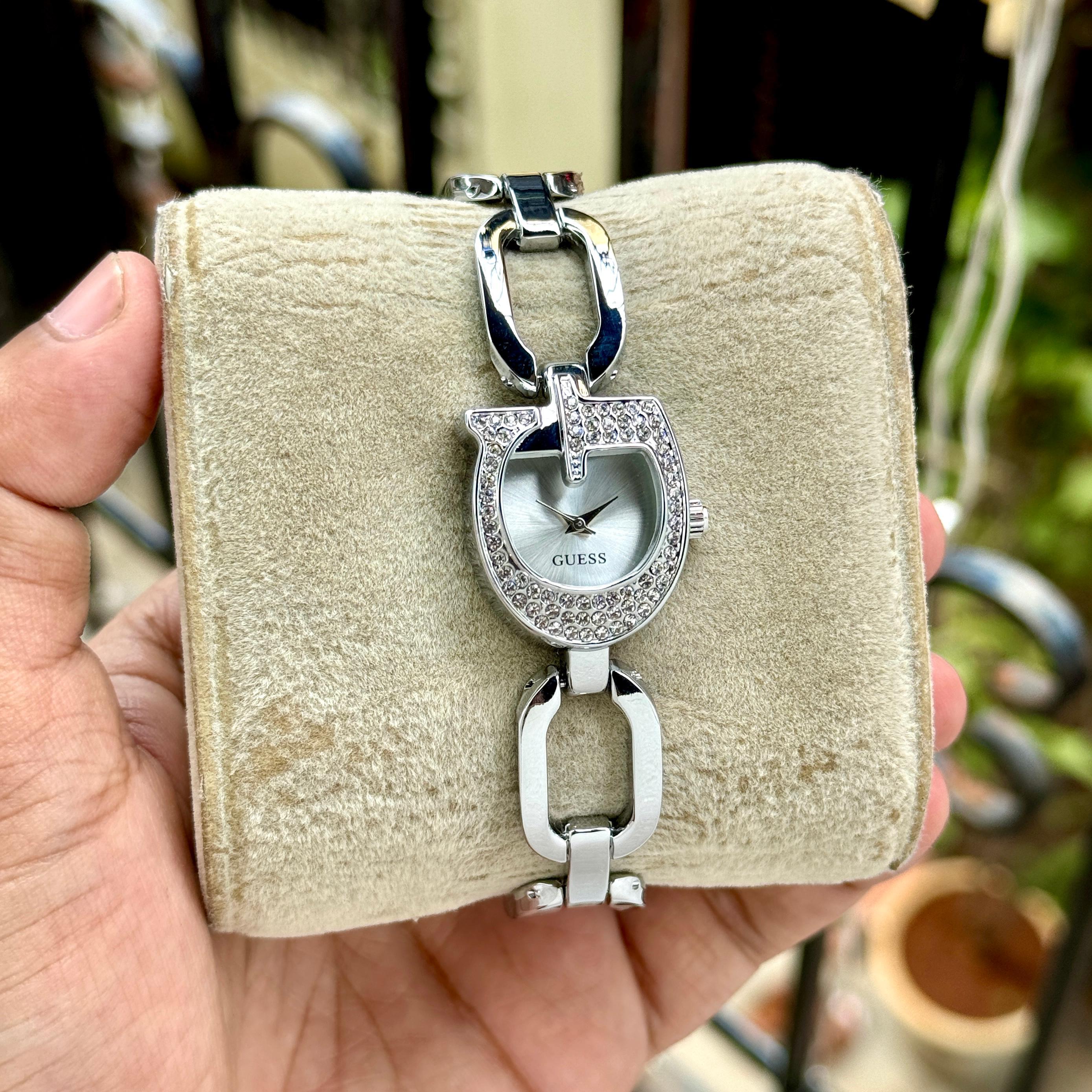 WG Gues_s baby fly silver diamond