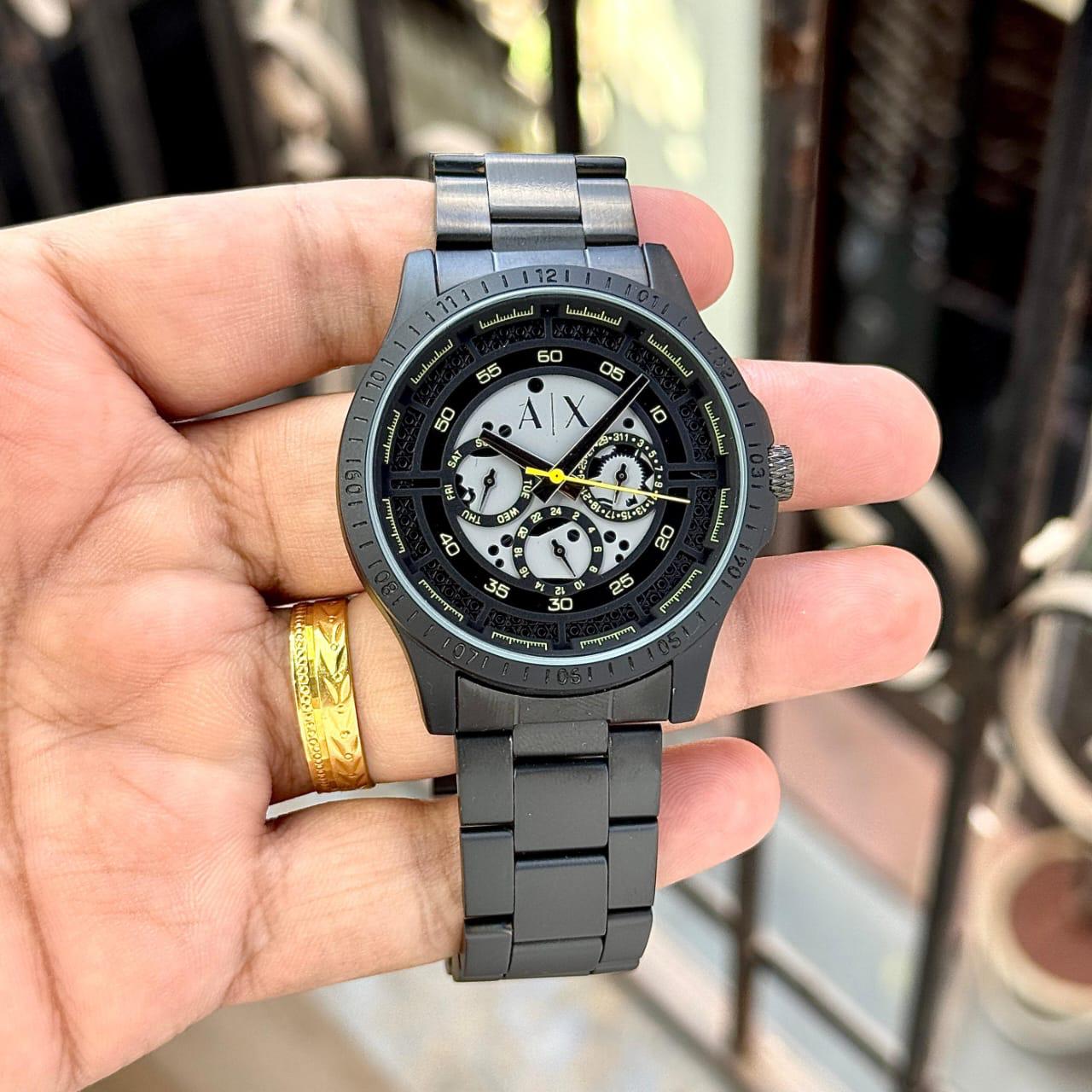 WG Armanii Exchange Black Edition – Sleek Minimalist Luxury