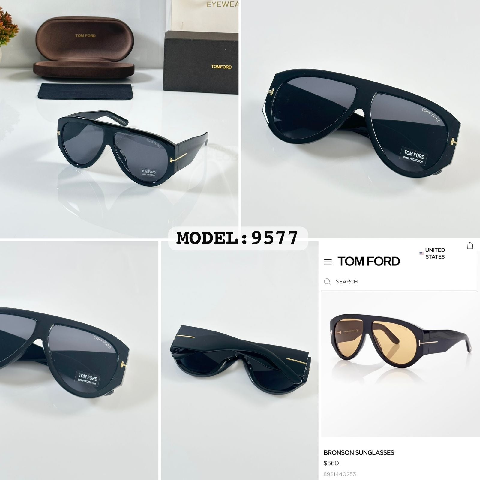 WG TOM_FOR_D 9577 Exclusive Stylish Sunglass *