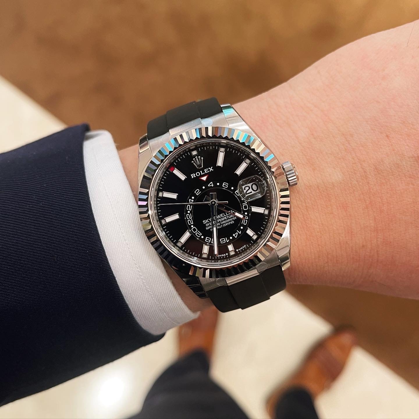 WG RLX Branded Oyster perpetual Sky Dweller Automatic