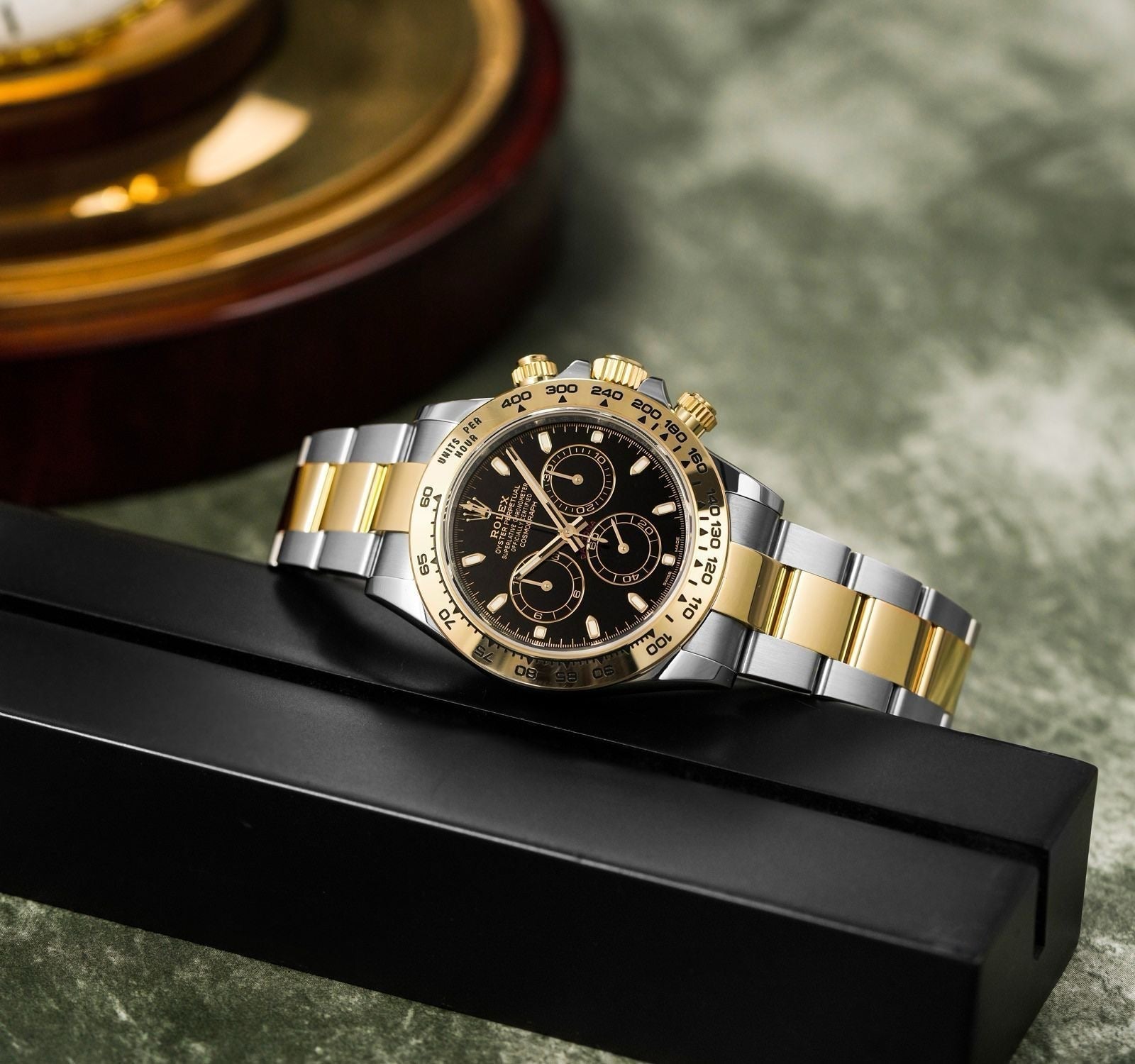 WG RLX Branded Watch Golden & Silver