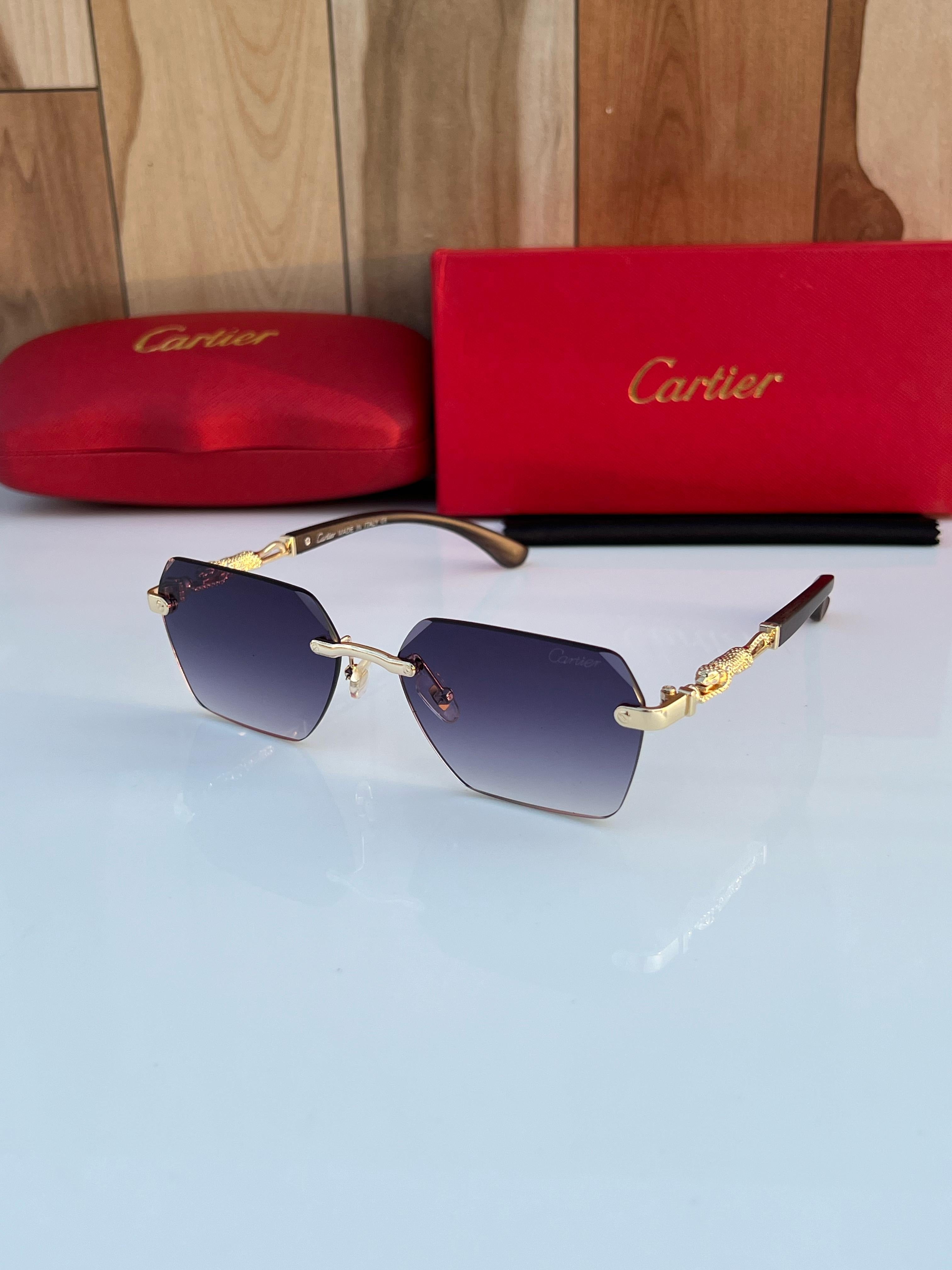 WG Cart_ier 3078 gold blue sunglass