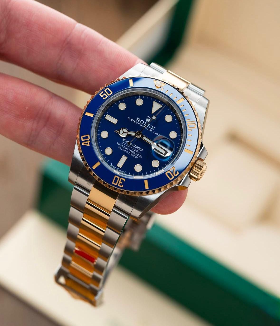 WG RLX GMT 2 Watch (King Ko*Li Using it ) Blue Golden