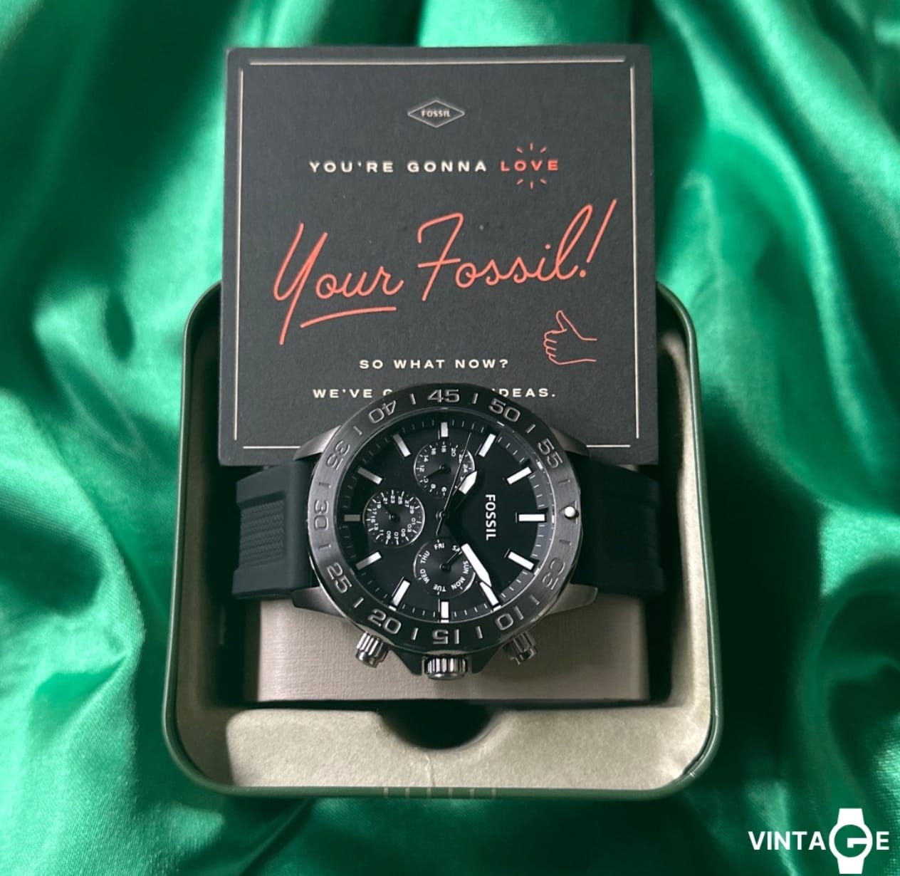 WG Fossiil Minimalist Chronograph Watch