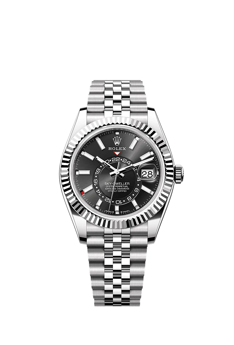 WG RLX Skydweller premium quality chain watch