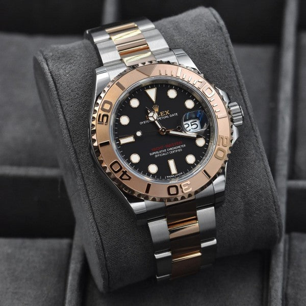 WG RLX 7A Submariner Watch Rose Gold Silver