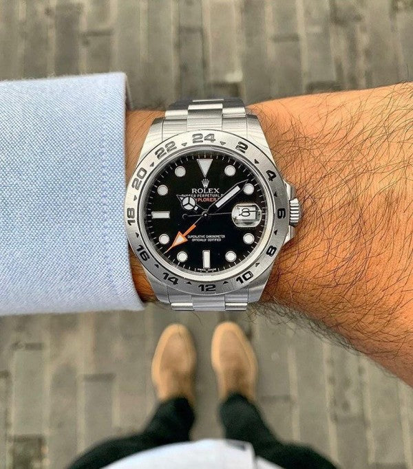 WG Rlx GMT 2 Watch Oyster perpetual Explorer 2.0 Black