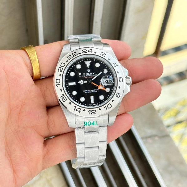 WG Rlx GMT 2 Watch Oyster perpetual Explorer 2.0 Black