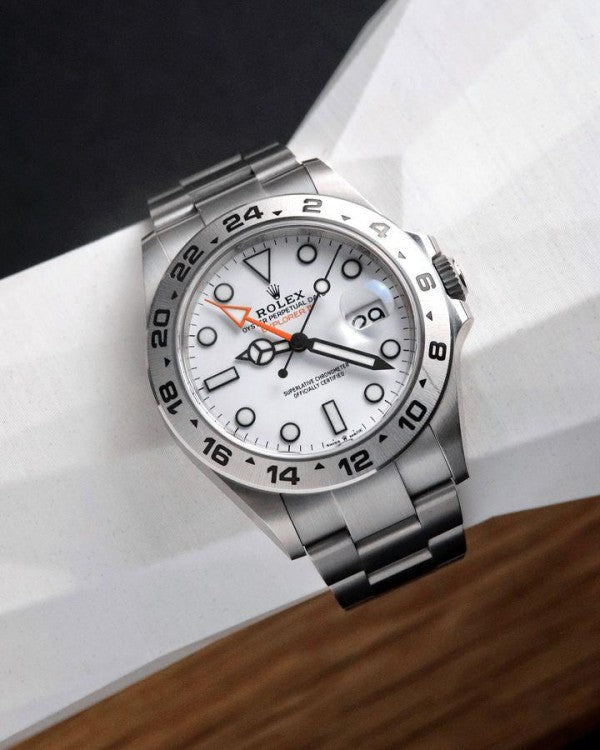 WG Rlx GMT 2 Watch Oyster perpetual Explorer 2.0 White