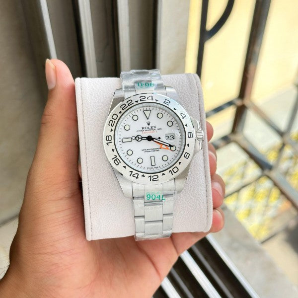 WG Rlx GMT 2 Watch Oyster perpetual Explorer 2.0 White