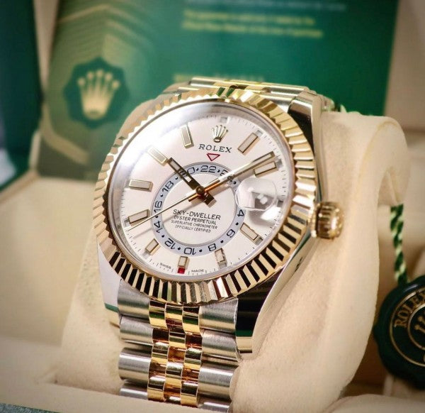 WG RLX Skydweller premium quality chain watch