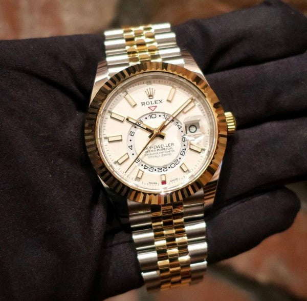 WG RLX Skydweller premium quality chain watch
