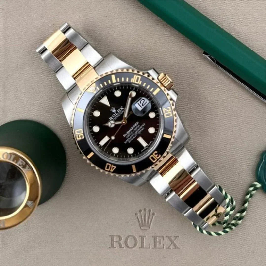 WG RLX Submariner – Custom “Pepsi-Green” Bezel Edition