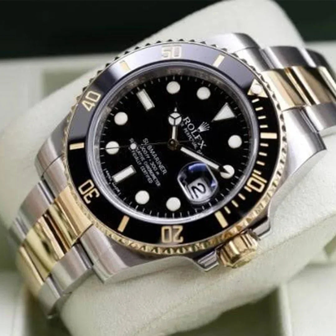 WG RLX Submariner – Custom “Pepsi-Green” Bezel Edition