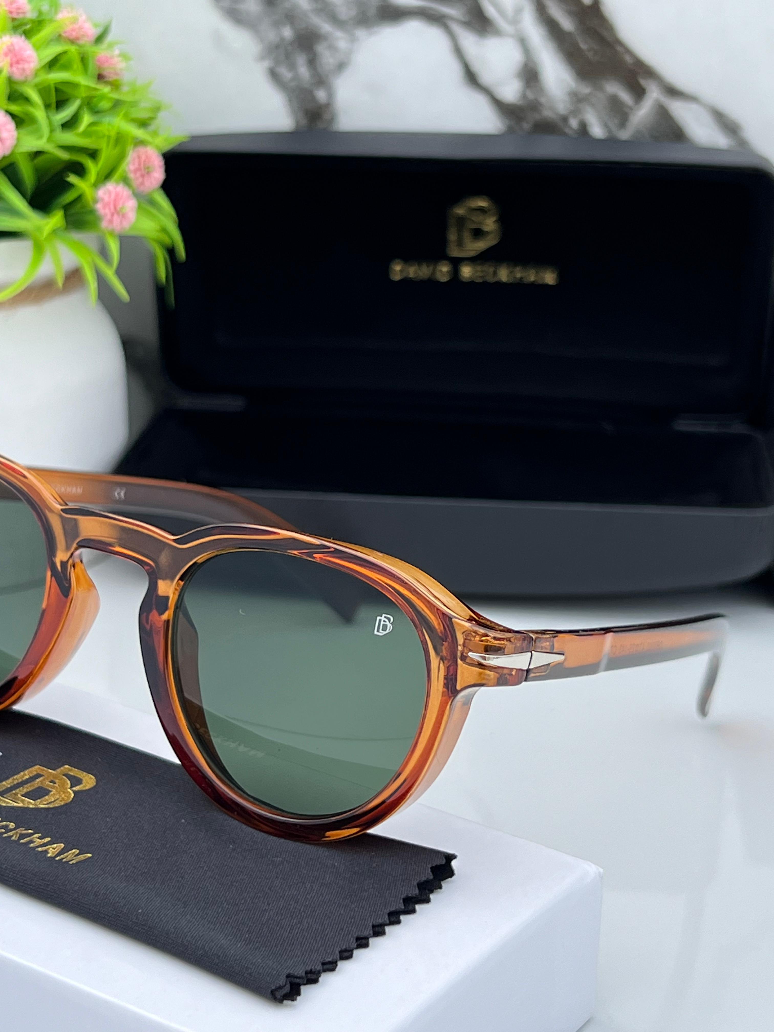 WG Davi round brown green B