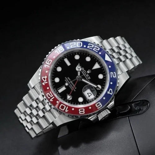 WG RLX Submariner – Custom “Blue Maroon” Bezel Edition