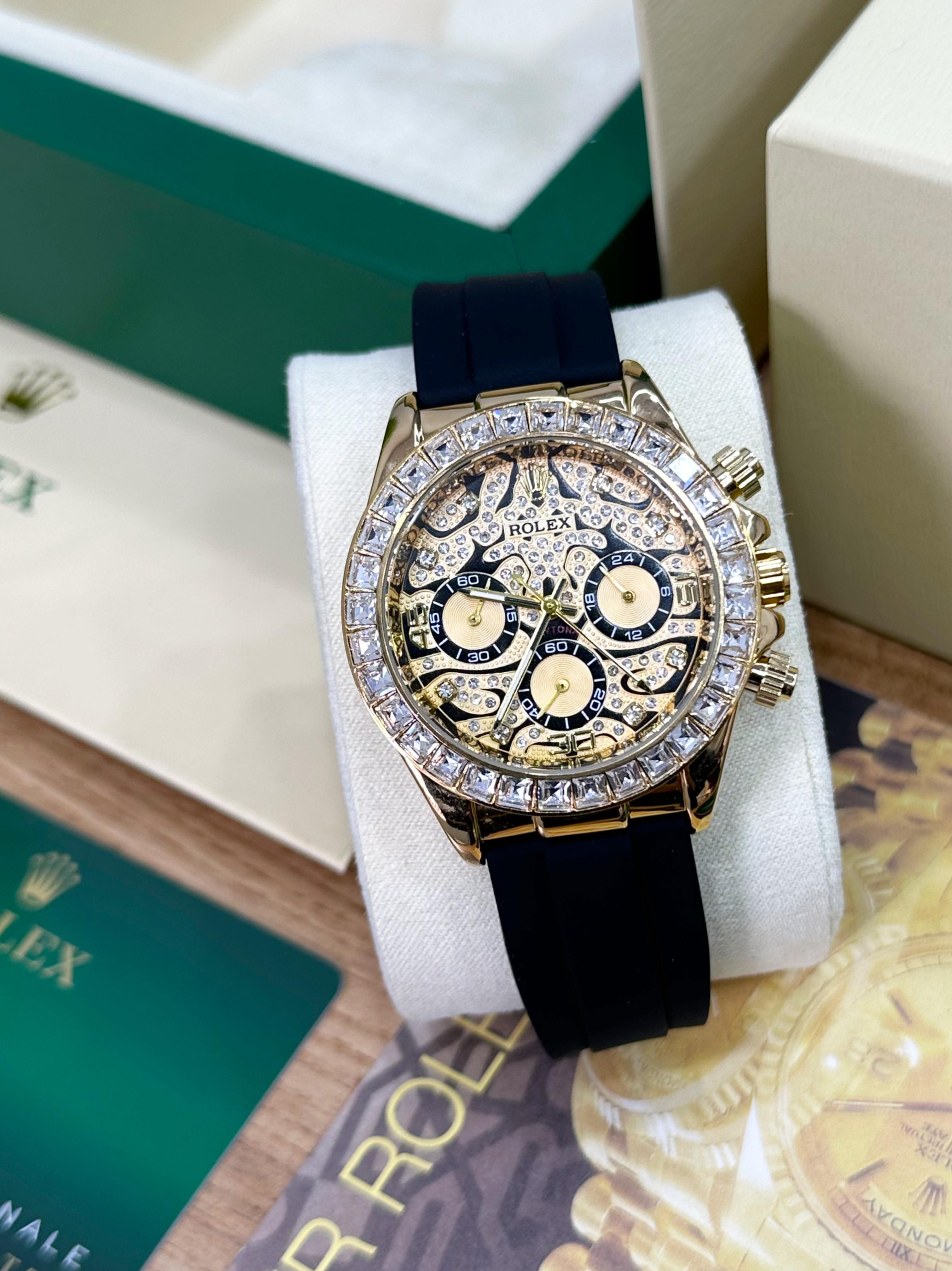 WG RLX eye of tiger LUXURY PREMIUM WATCH