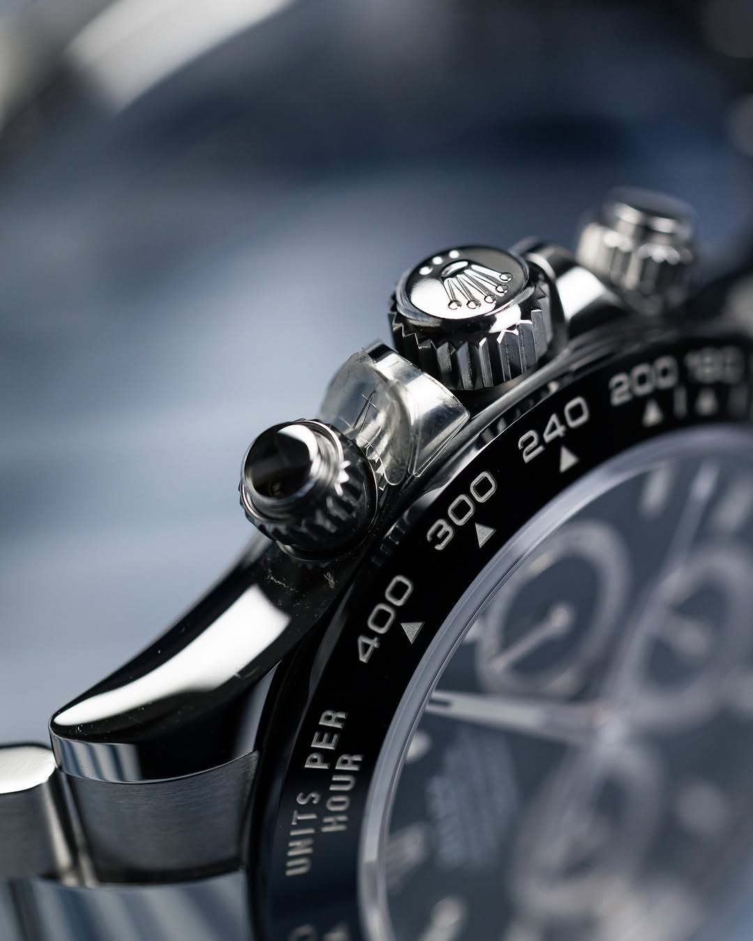 WG RLX Daytona Green Dial Premium Chronograph Watch