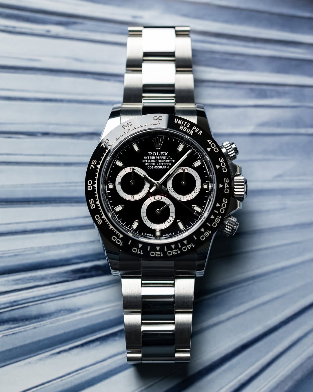 WG RLX Daytona Green Dial Premium Chronograph Watch